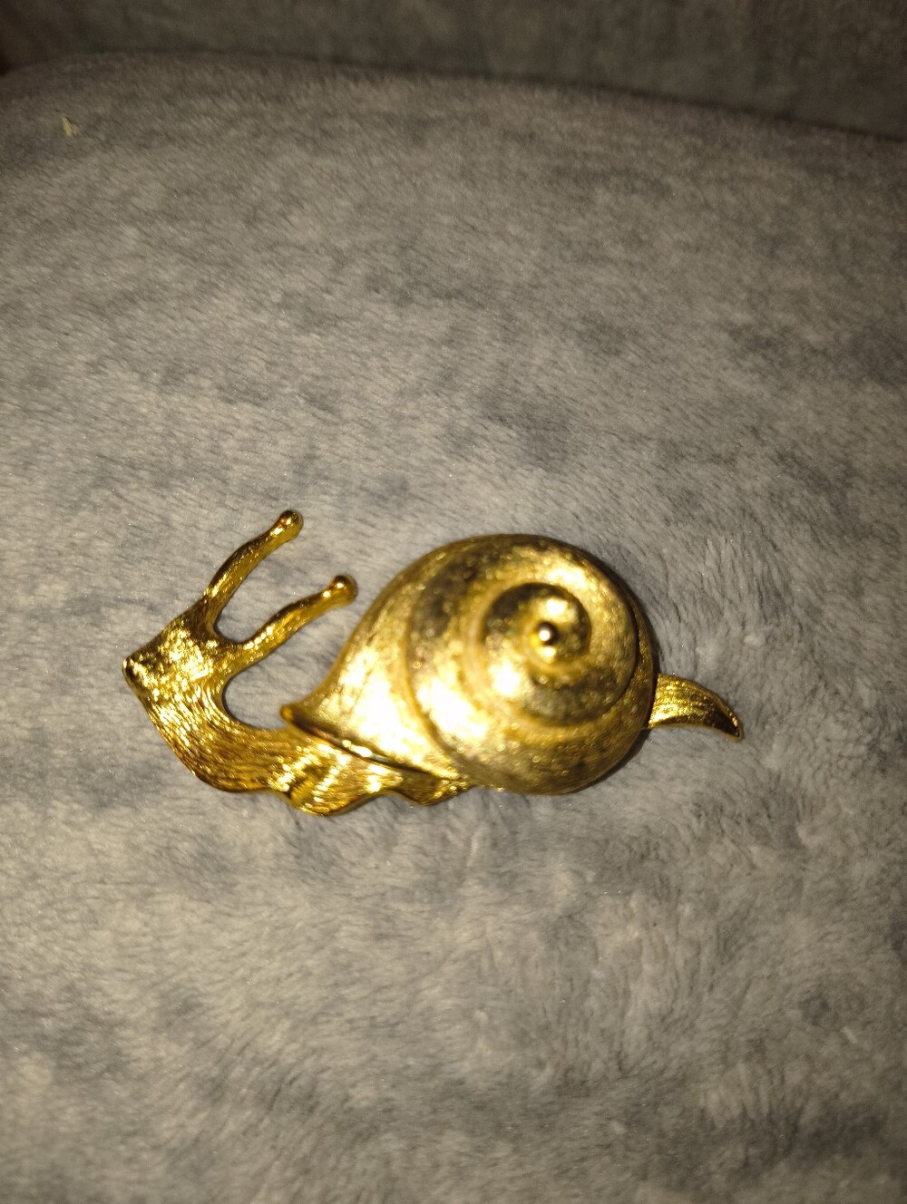 Gold Snail Decorative Accent -